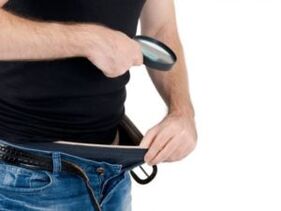 A man is worried about the size of his penis