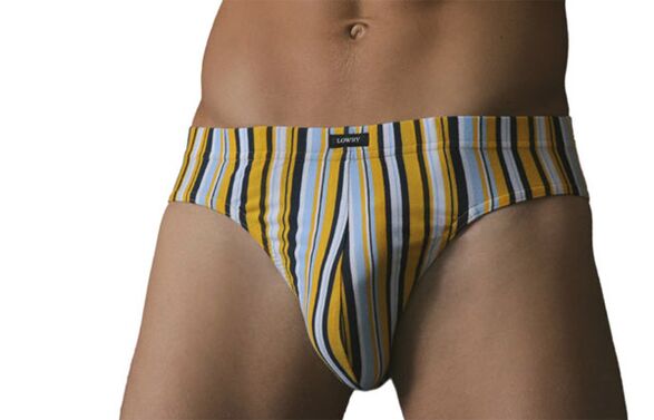 The man has enlarged his penis