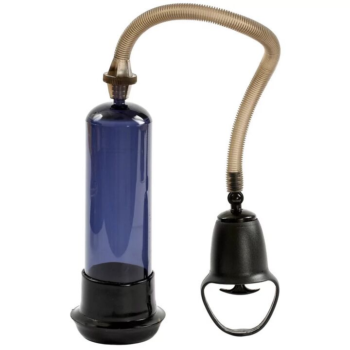 The vacuum pump quickly enlarges the phallus and fills the tissue with blood