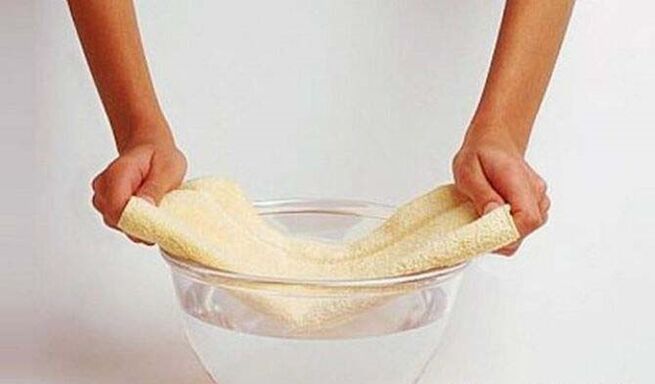 Compress with soda for penis enlargement