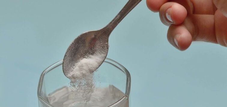 Soda solution for penis enlargement